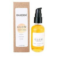 Huile Essentielle Visage Anti-Âge Naturelle & Végane à Marque Blanche au Curcuma, Rose Musquée et Camomille pour Soin de la Peau