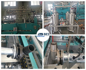 Tự động EPS xốp khuôn khuôn máy làm cho cá hộp trái cây và TV AC hộp dây chuyền sản xuất - Product Image 2