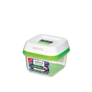 Sistema Fresh Works Square <b>Container</b> 0.591 L <b>Food</b> <b>Storage</b> - Product Image 1