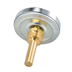 Цифровой биметаллический термометр 2,5 дюйма для труб водогрейных котлов, латунный шток, класс защиты IP55, OEM/ODM, настраиваемый, диапазон температур 0-120°C - Product Image 6