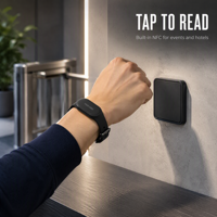 Bracelet NFC en silicone réglable de qualité supérieure pour événements - Étanche et adaptable à toutes les tailles