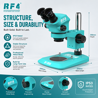 RF4 RF7050 Mikroskop Stereoskopik 7-50X Terlaris untuk Perbaikan Ponsel dan Layanan Pengelasan Tersedia