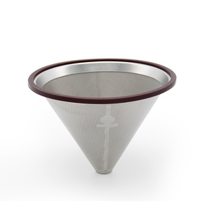 23 Years Factory <strong>Hanging</strong> Ear Stainless Steel Pour Over Coffee Drip Filter <strong>Cone</strong> - Product Image 5