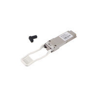 Module optique 100km BIDI QSFP Émetteur-récepteur 100G Quad Gigabit Sfp Port Wifi Tx1280/Rx1300nm LWDM 100GBASE-ZR4 BXU