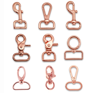 Produttori all'ingrosso in lega di zinco 25mm Tote Bag <span class=keywords><strong>accessori</strong></span> <span class=keywords><strong>per</strong></span> cani gancio aragosta collare <span class=keywords><strong>per</strong></span> cani Hardware - Product Image 5