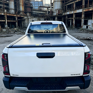 Cubierta Retráctil Telescópica de Aluminio para Camioneta, Accesorios para Camionetas, Compatible con <span class=keywords><strong>Chevrolet</strong></span> <span class=keywords><strong>Silverado</strong></span>, Chery Rely, Himla - Product Image 2