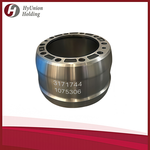 43512-2330 ब्रेक ड्रम 16 टन वाणिज्यिक ट्रक और ट्रेलर भारी लोड अनुप्रयोगों के लिए ड्रम - Product Image 4