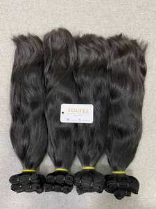 Vendeurs de paquets de cheveux vierges intacts extension de cheveux humains bruts à double trame Style naturel Qualité garantie - Product Image 6