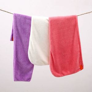 Yy557 Microfiber With Button Super Absorbent Salon <b>Wrap</b> Fast Drying Hair <b>Towel</b> for Women - Product Image 5