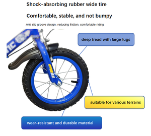 Vélo de montagne pour enfants de qualité supérieure, cadre en acier à haute teneur en carbone de 12 à 18 <span class=keywords><strong>pouces</strong></span>, suspension avant et béquille pour garçons et filles - Product Image 2