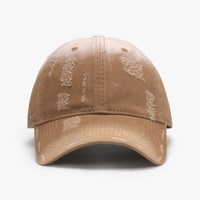 Verano al aire libre desgastado papá sombrero gorras 2025 moda Y2K papá sombrero logotipo personalizado lavado algodón Vintage hombres gorra de béisbol