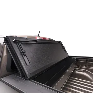 الولايات المتحدة الأمريكية براءة اختراع الصلب ثلاثي أضعاف tonneau شاحنة غطاء السرير ل 2019-2020 سيارة GMC موديل سييرا تشيفي سيلفرادو 5.8 "قدم سرير قصير