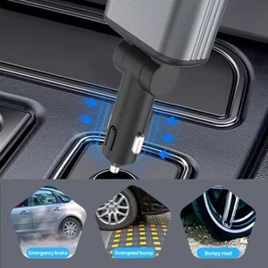 4 en 1 doble USB C y USB <span class=keywords><strong>A</strong></span> Car con luz de proyector de estrellas y cable Adaptador de carga de coche ajustable de 180 grados - Product Image 5