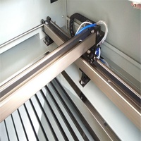 Nouvelle machine de gravure et de découpe laser CNC à tête simple ou double, avec rail coulissant interne, ensemble complet de pièces, moteur, pilote, lentilles, miroirs, acier