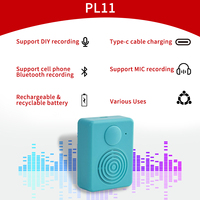 Nuevo Módulo de Audio con Chip Bluetooth de 16MB, Botón de Encendido, Módulo de Sonido DIY para Grabar Voz en Peluches