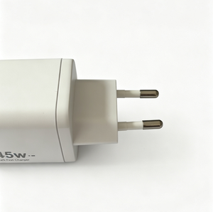 Chargeur rapide Type-C 45W, adaptateur mural USB PD, prise EU, alimentation compacte pour téléphone portable, ordinateur portable - Product Image 6