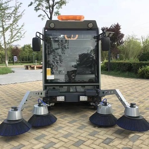 Nouveau véhicule de transport à énergie renouvelable : Balayeuse de voirie électrique à quatre batteries au lithium et moteur électrique – <span class=keywords><strong>Prix</strong></span> - Product Image 4
