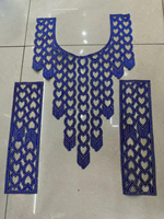 Nouveau design DIY : Patchs brodés pour vêtements, strass thermocollants, lacets personnalisés pour col, cols en dentelle 100% polyester pour vêtements