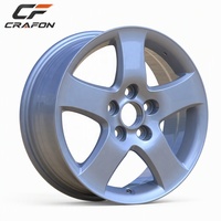 Jantes en alliage Flow Formed CF 16x6.5 ET50 5x114.3 PCD 60.1 CB compatibles Lancer Outlander ASX en stock