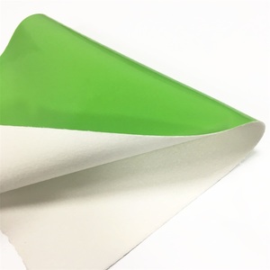 Tissu en cuir synthétique PU de conception de brevet brillant réfléchissant de miroir imperméable pour faire le sac de brevet - Product Image 6