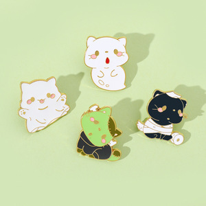 Venta directa de fábrica Más <span class=keywords><strong>3000</strong></span> Estilos Stock Venta al por mayor Cute Animal Cat Panda Esmalte Pins Moda Metal Craft para Angel Cross - Product Image 6