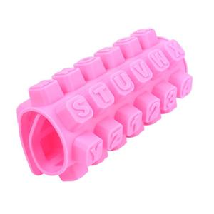 Personalizado cuadrado 3D silicona Chocolate molde <span class=keywords><strong>letra</strong></span> y figura en forma de 100g OPP bolsa embalada - Product Image 4