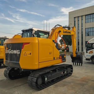 Excavadora de cadenas Liugong 910F de 10 toneladas usada en excelentes condiciones, excavadora usada de buena calidad en venta, maquinaria de segunda mano. - Product Image 1