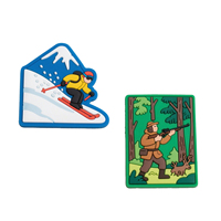 Aimants de réfrigérateur personnalisés en caoutchouc souple 3D, souvenirs de ville, aimants personnalisés pour logo, PVC personnalisé