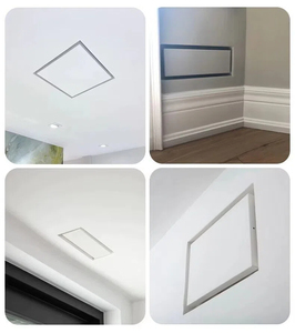 Diffuseur d'air encastré en aluminium, design <span class=keywords><strong>rectangulaire</strong></span> moderne, <span class=keywords><strong>grille</strong></span> de <span class=keywords><strong>ventilation</strong></span> pour salle de bain - Product Image 4