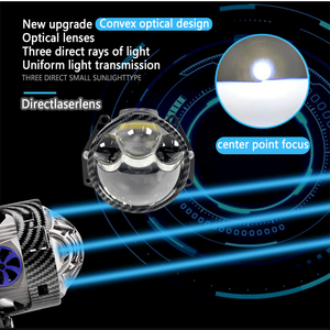 <span class=keywords><strong>CAROLYN</strong></span> Bi Led proyector lente 3,0 Biled 2,5 pulgadas Biled proyector 3 pulgadas 3 pulgadas Led proyector con láser impermeable alto haz bajo - Product Image 5