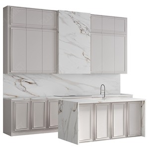 Gabinetes <span class=keywords><strong>de</strong></span> Cocina Modernos Planificados en MDF <span class=keywords><strong>Baratos</strong></span>, Simples, <span class=keywords><strong>de</strong></span> Madera, Armario <span class=keywords><strong>de</strong></span> Cocina Blanco - Product Image 2