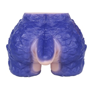 Poupées sexuelles réalistes avec double canal vaginal et anal texturé, vagin de poche transparent, gros fessiers, jouets pour adultes pour hommes, masturbation - Product Image 2