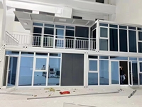 Belle maison de vie fabriquée avec 2 chambres à coucher Maison préfabriquée à double étage bon marché Maison modulaire en conteneur Maisons préfabriquées