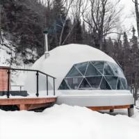 Tente de dôme géodésique étanche 7M Offre Spéciale pour toutes les saisons