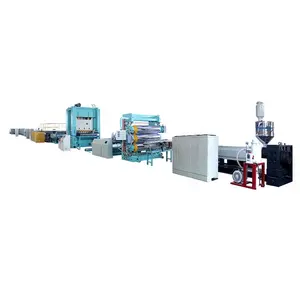 PP HDPE geogrid geocell Extrusion production Machine Line Plastic Mesh Machine Line