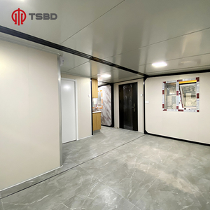 Tsbd 40ft 20ft sang trọng có thể gập lại mở rộng container nhà cắm trại casas đúc sẵn Tiny nhà di động prefab container nhà - Product Image 2