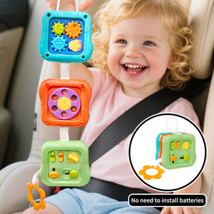 New Montessori Busy Board Baby <strong>Travel</strong> Sensory <strong>Toy</strong> Portable 6 in <strong>1</strong> Multi-functional Activity Cube Educational <strong>Toy</strong> <strong>for</strong> <strong>1</strong> <strong>Year</strong> <strong>Old</strong> - Product Image 4