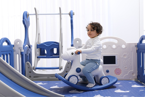 Nuevo diseño Casa de la seguridad en el patio de los niños de plástico bebé jugar cerca de <span class=keywords><strong>parque</strong></span> - Product Image 6
