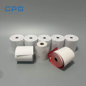 Factory Custom Wholesale Phenol Free POS/ATM 50GSM Cash Registers Receipt Tape 57*40 80*80 Thermal Printer <b>Paper</b> <b>Roll</b> - Product Image 1