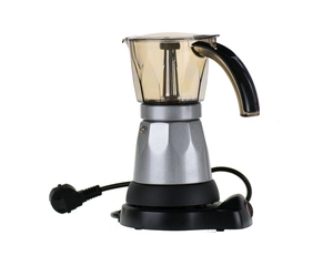 Ecoffee – accessoires de cuisine, machine à café expresso en argent 300ml Moka Pot à café et à thé - Product Image 5