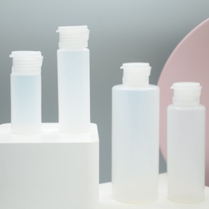 Taille de <span class=keywords><strong>voyage</strong></span> 30ml Flip PE bouteilles vides cosmétiques échantillon emballage pour crème pour les mains Lotion shampooing nettoyant pour le visage 100 pièces - Product Image 1