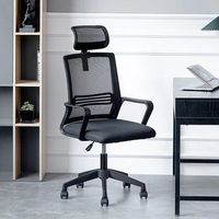 Chaise de bureau pivotante ergonomique en plastique, vente en gros d'usine, chaise de direction à prix abordable