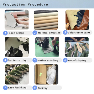 Vente en gros de chaussures en cuir véritable Chaussures de luxe à la mode Bottes pour tout-petits Bottes d'hiver confortables et chaudes en cuir antidérapantes pour bébé - Product Image 6