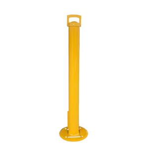 Heavy Duty mạ kẽm Powered tráng linh hoạt di chuyển xe đậu xe gấp xuống có thể tháo rời vuông bollard bài ngoài trời - Product Image 2