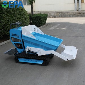 LIVRAISON GRATUITE Transport Agriculture Auto Chargement Mini Track Dumpers TFD500 Automatique Farm Mini Dumper 500KG - Product Image 5