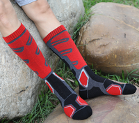 Vente en gros 2024 chaussettes ski chasse snowboard laine chaussettes thermique genou haute laine mérinos chaussettes hommes pour l'hiver