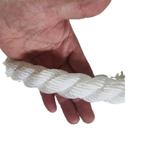 Câble de <span class=keywords><strong>suspension</strong></span> haute résistance en <span class=keywords><strong>corde</strong></span> <span class=keywords><strong>tressée</strong></span> multifilament à huit brins pour navire et en nylon à trois brins - Product Image 5