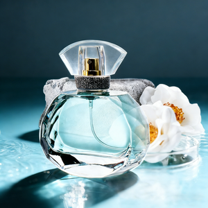 Flacon de parfum de luxe 50 ml avec boîte, logo personnalisé, flacon de parfum pour <span class=keywords><strong>femme</strong></span>, couvercle rond doré, boîte cadeau magnétique personnalisée - Product Image 5