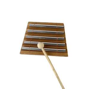 Venta caliente Instrumento <span class=keywords><strong>de</strong></span> percusión 1 tono 2 tono <span class=keywords><strong>3</strong></span> tono Meditación Campanas <span class=keywords><strong>de</strong></span> <span class=keywords><strong>madera</strong></span> Campana <span class=keywords><strong>de</strong></span> mano con mazo - Product Image 5