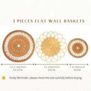 Decorazione adattata alla Location Demi Paniers decorazioni Muraux De Cuisine Cotiere Tenture Murale Lumineuse Objets D'Interieur - Product Image 4